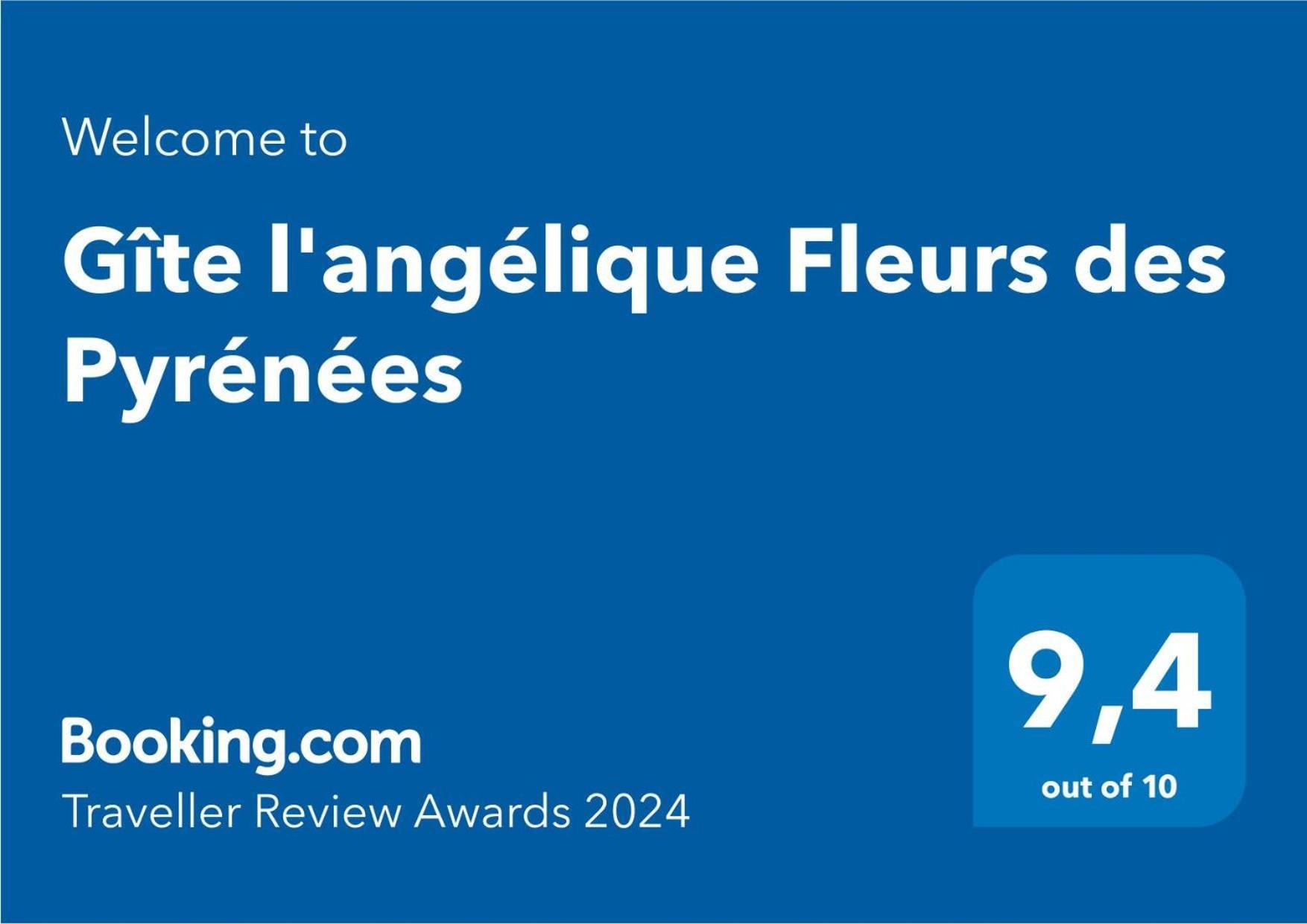 Gite L'Angelique Fleurs Des Pyrenees 阿赫莱斯热莱斯加佐斯特 外观 照片